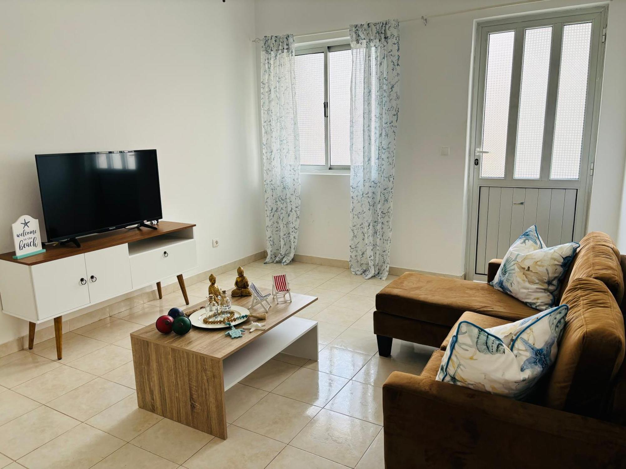 Techas Near Beach Apt Tarrafal Таррафал Экстерьер фото